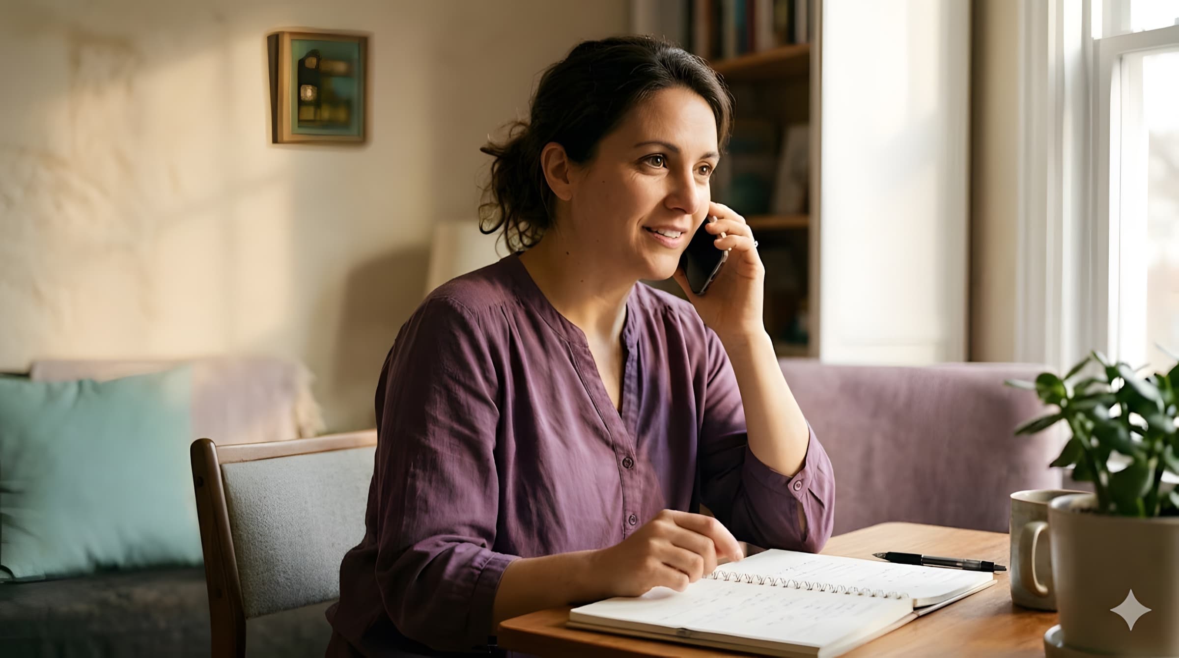 An Eli Health care navigator supporting a family caregiver
